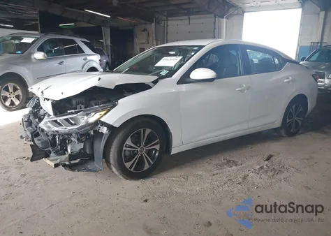 2021 Nissan Sentra Sv Xtronic Cvt z USA, uszkodzony, nr VIN 3N1AB8CV9MY314944